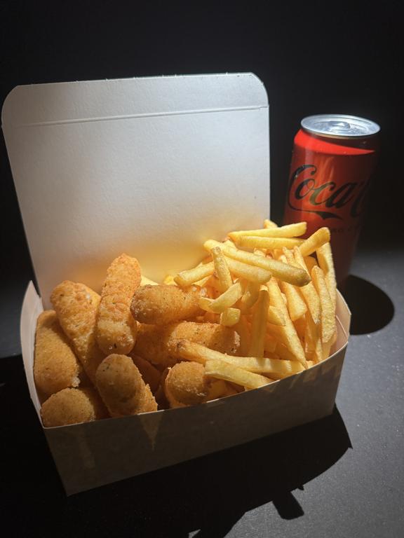 Mozzarelové tyčinky box